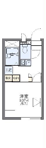 【レオパレスエスポワール秋桜の間取り】