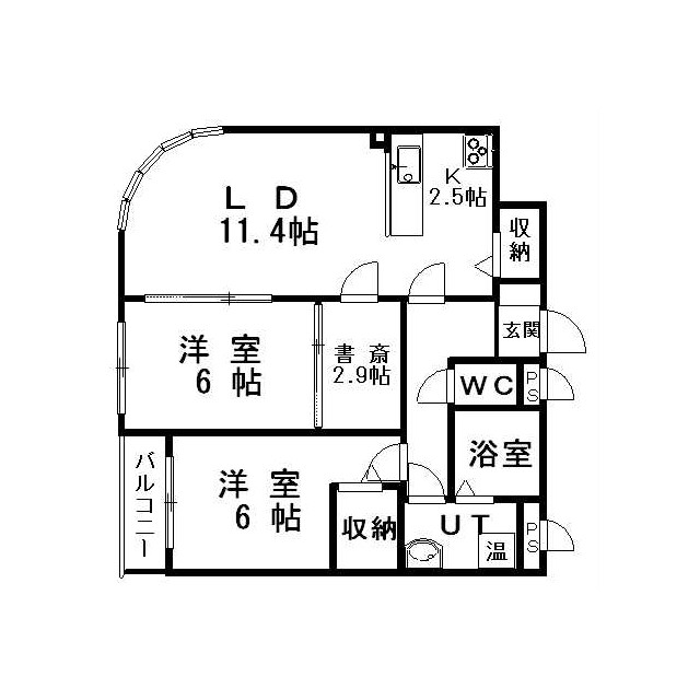 シャルールの間取り