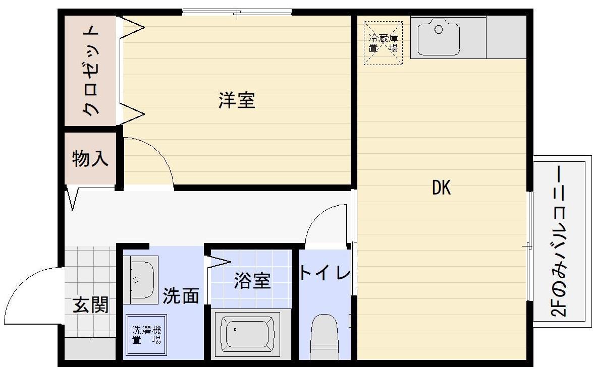 ファミールみよしの間取り