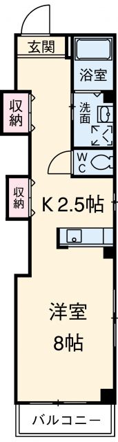 リバブル稲川の間取り