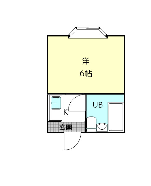 スタンドアップ本町の間取り