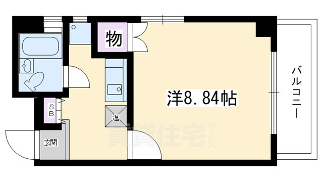 サンフォーレ油小路の間取り