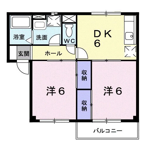 プラドールＣの間取り