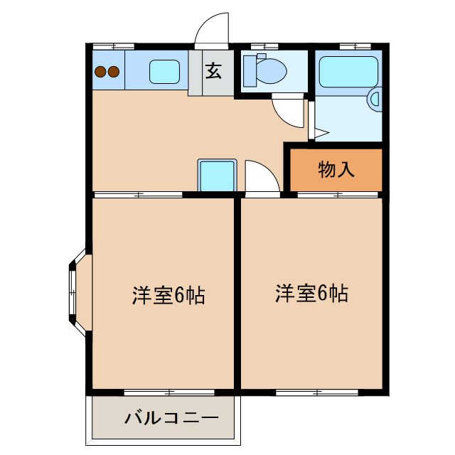 シンフォニーの間取り