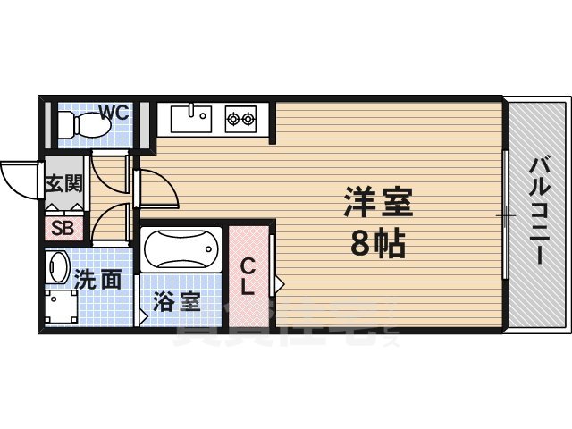 フォレストコート逆瀬川の間取り