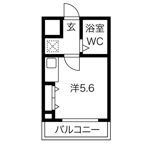 姫路市網干区新在家のマンションの間取り