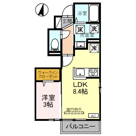 エルミタージュIIの間取り