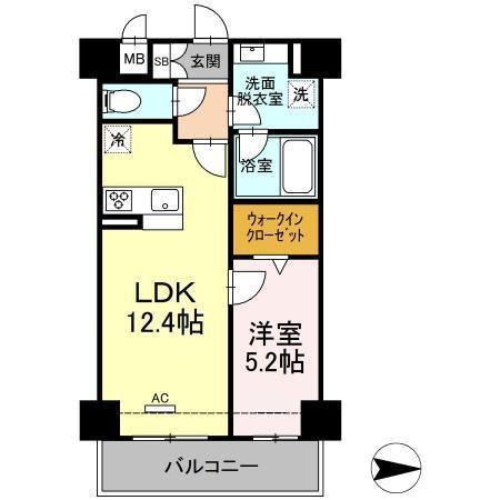 セブンリリー矢巾の間取り