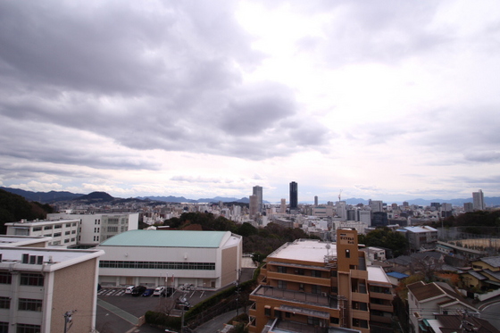 【広島市東区山根町のマンションの眺望】