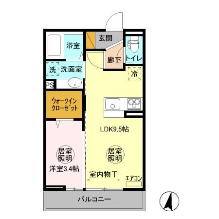 フォレストメゾン鉢形台の間取り