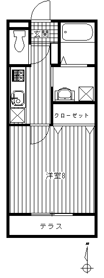 デルフィーノの間取り