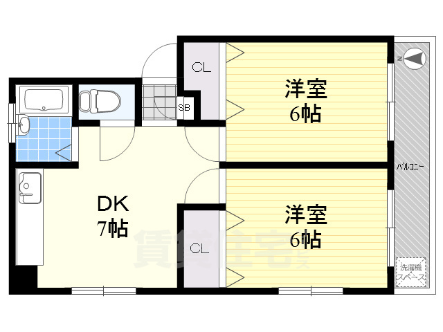 成川ビルの間取り