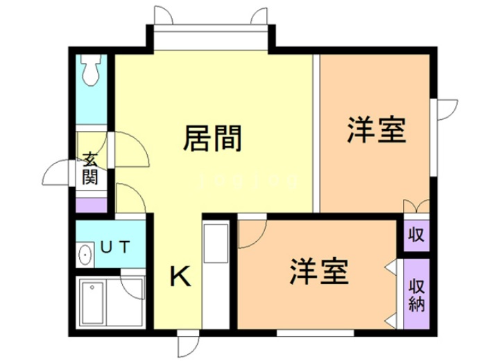 ロジュマンの間取り