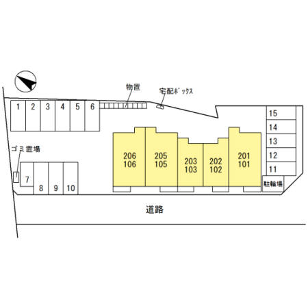 【小矢部市芹川のアパートのその他】