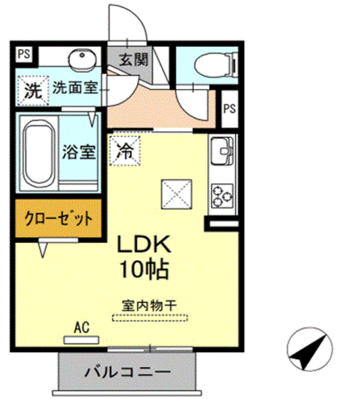 シャルマン彩IIの間取り