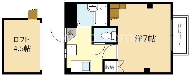 エクセレント北白川の間取り