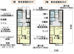 レオパレスカーサTの間取り