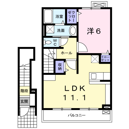 ソフトリー1の間取り