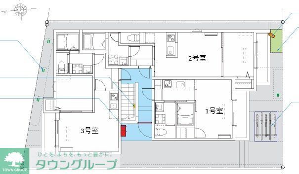 【robot home 東船橋(ロボットホームヒガシフナバシ)のエントランス】