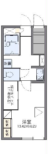 レオパレスなみうちの間取り