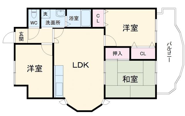 グレイス泉丘の間取り