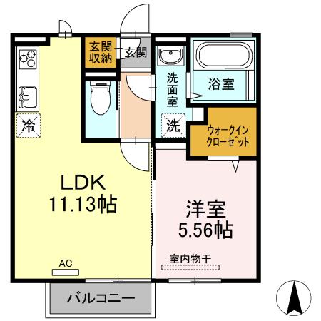 セントポーリアIIの間取り