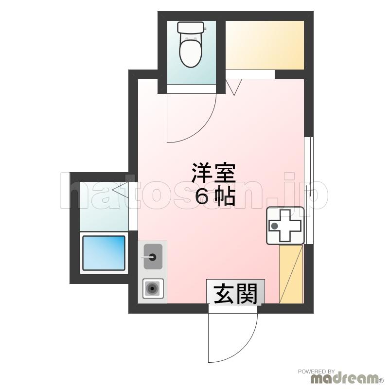 トノブール西荻の間取り