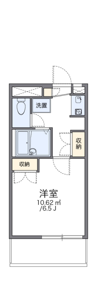 日野市日野台のマンションの間取り