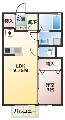 サンコート静浦Ａの間取り