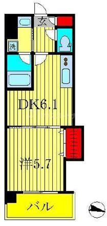 シーサウンドの間取り