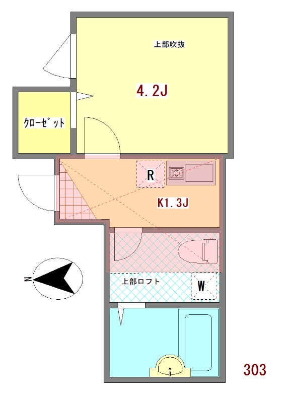 （仮称）リブ西新井6丁目の間取り