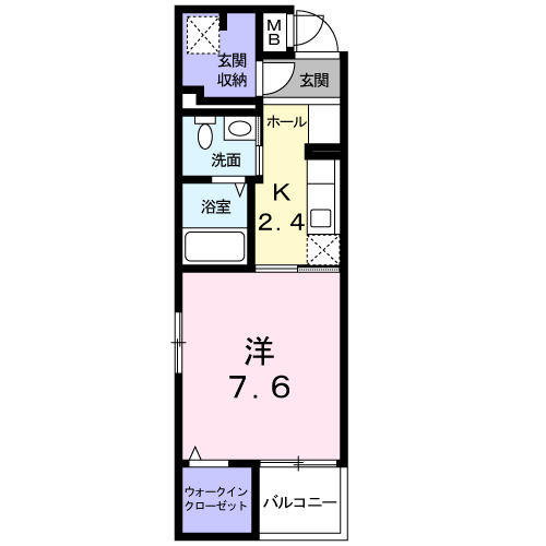 ライルエフ・青葉の間取り