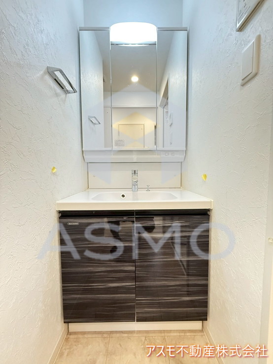 洗面設備　同マンション別部屋参考写真