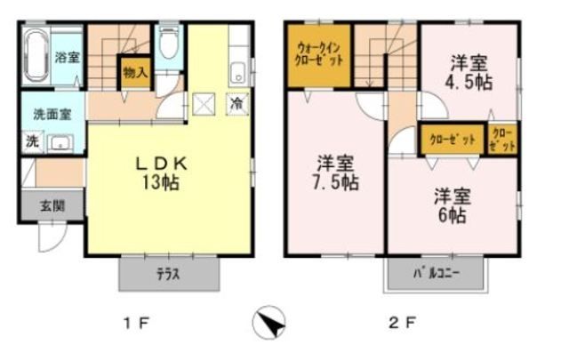 メゾンド小坂の間取り