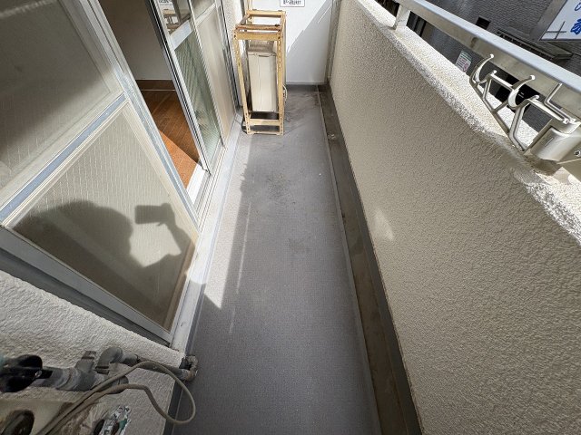 バルコニー　開放的で明るい空間を演出してくれるバルコニーです