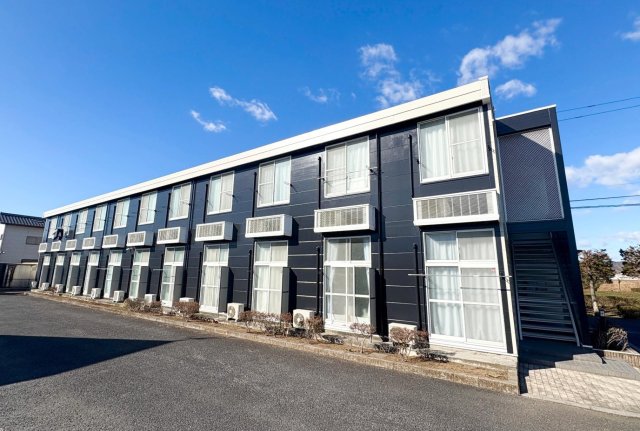 建物外観　1ヶ月分賃料サービス☆家電家具付☆セルフ内見◎初期費5万以下