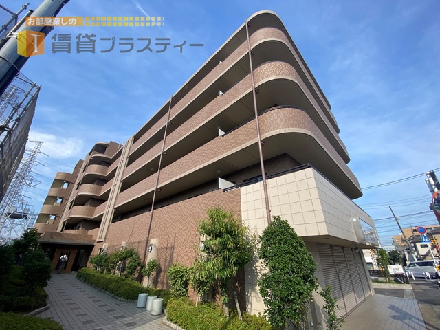 建物外観　丸みのあるシルエットそれがソレイユ華。