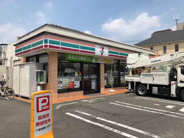 コンビニ　セブンイレブン 川崎武蔵中原店（コンビニ）まで434m