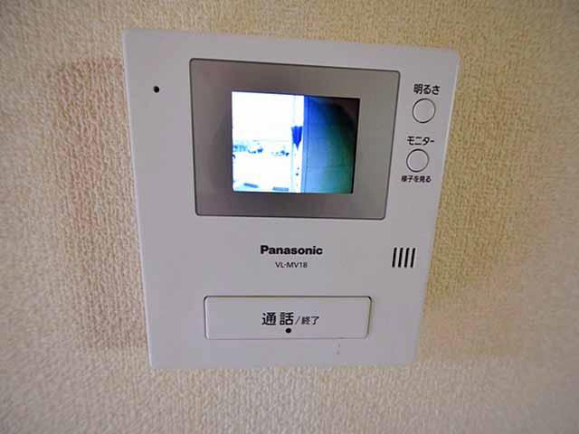 セキュリティ　※写真は同物件の反転タイプのお部屋です