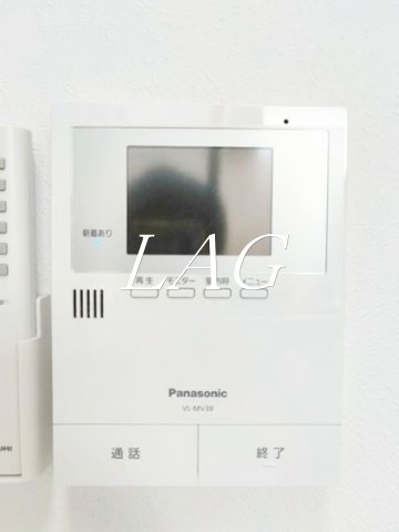 セキュリティ　モニター付インターホンです。