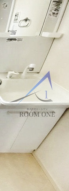 洗面設備　洗面台です。