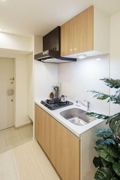 キッチン　キッチン　※モデルルーム仕様。家具家電はつきません。