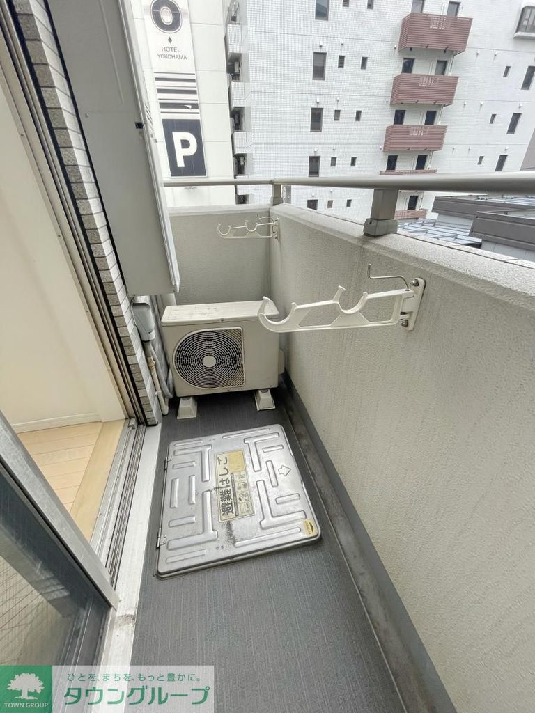 バルコニー　同物件別部屋写真