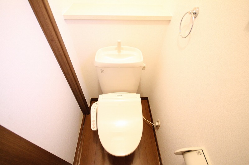 トイレ　ゆったりとした空間のトイレです
