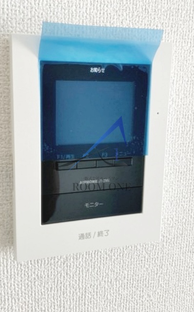 セキュリティ　モニター付きインターホンです。
