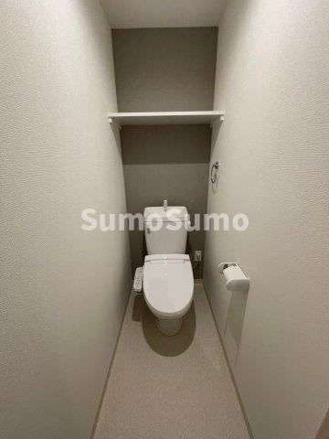 トイレ　ゆったりとした空間のトイレです