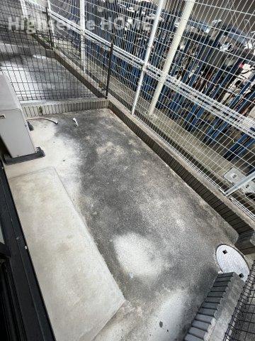 バルコニー　広々としたバルコニーです