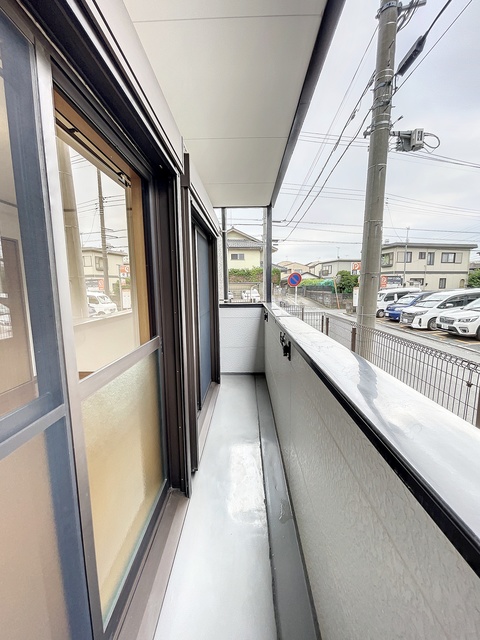 バルコニー　※同タイプ別部屋の参考写真です※