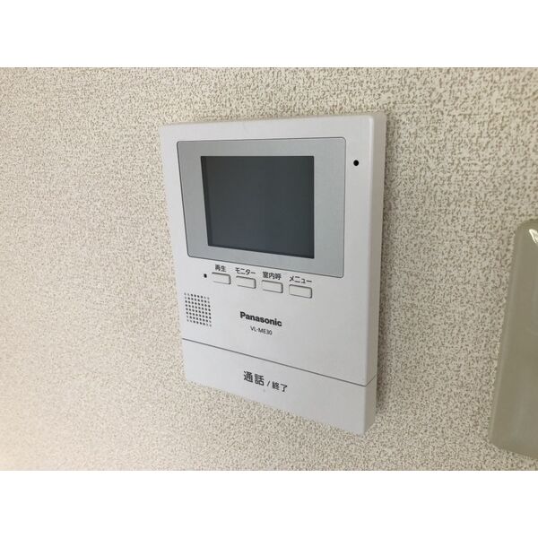 セキュリティ　モニター付きインターホン