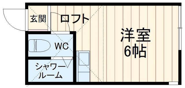 ブランドール上大岡の間取り写真